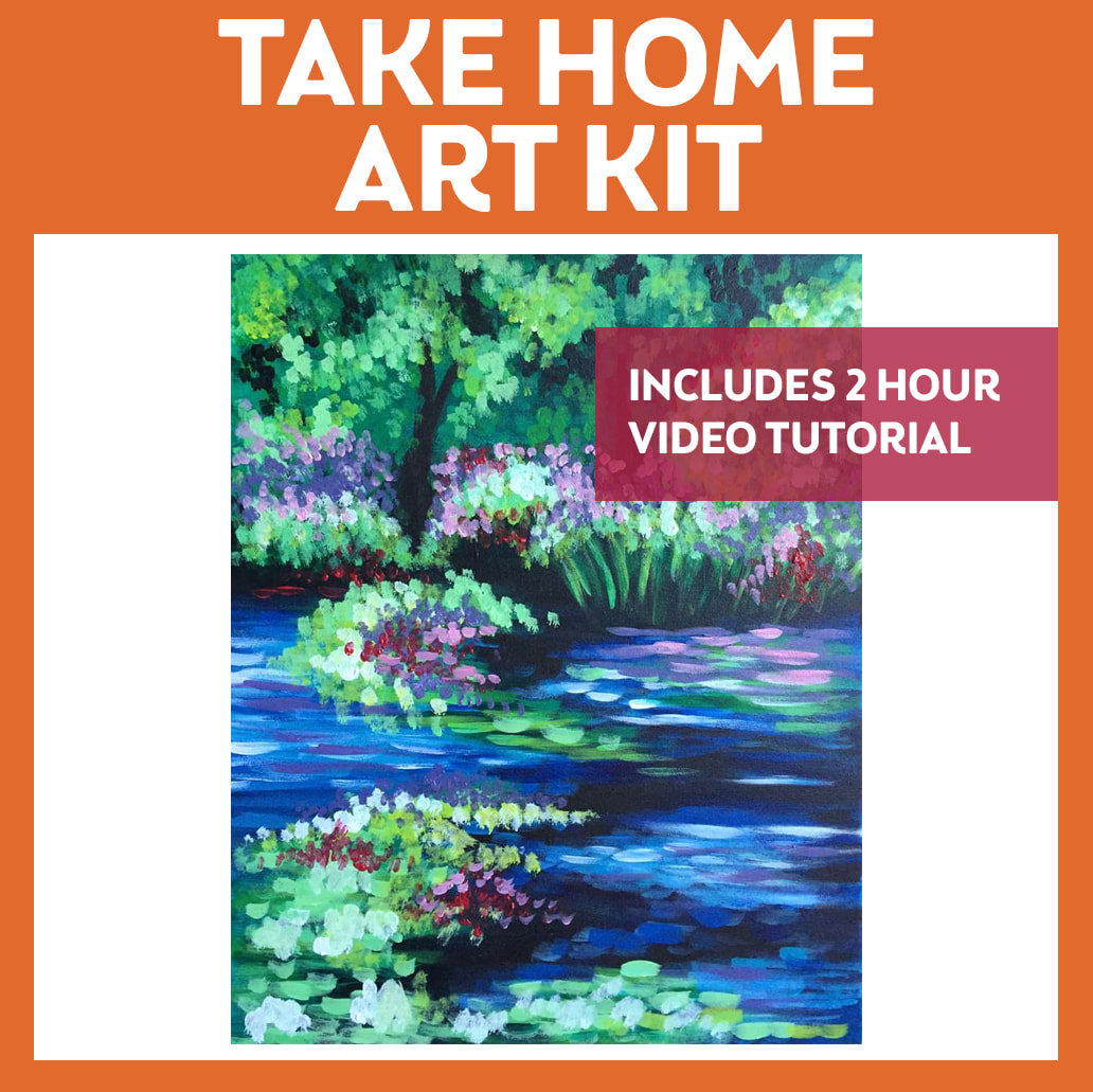 PinotsToGo PAINT KIT! 16"x20"